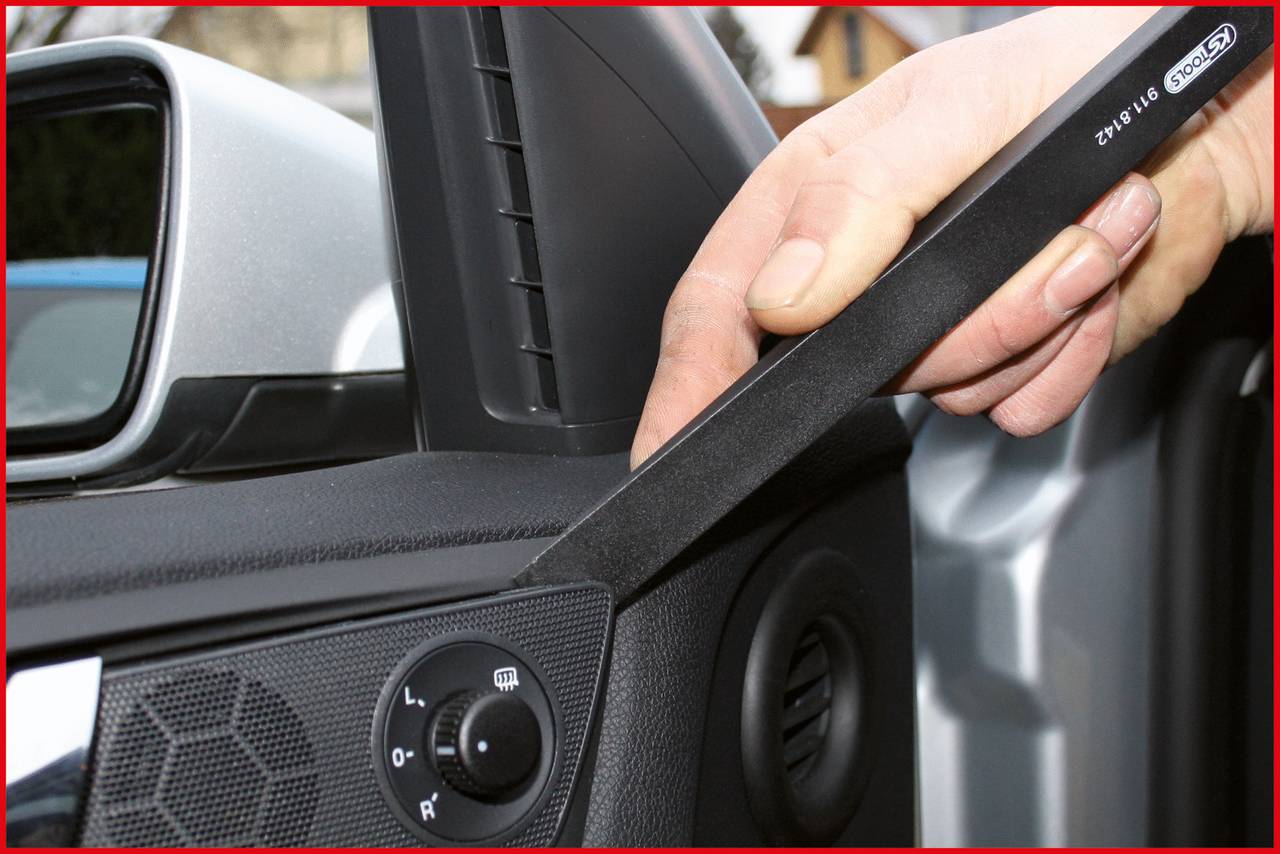 KS Tools Kunststoffkeil-Satz, 5-tlg schlagfest 911.8160