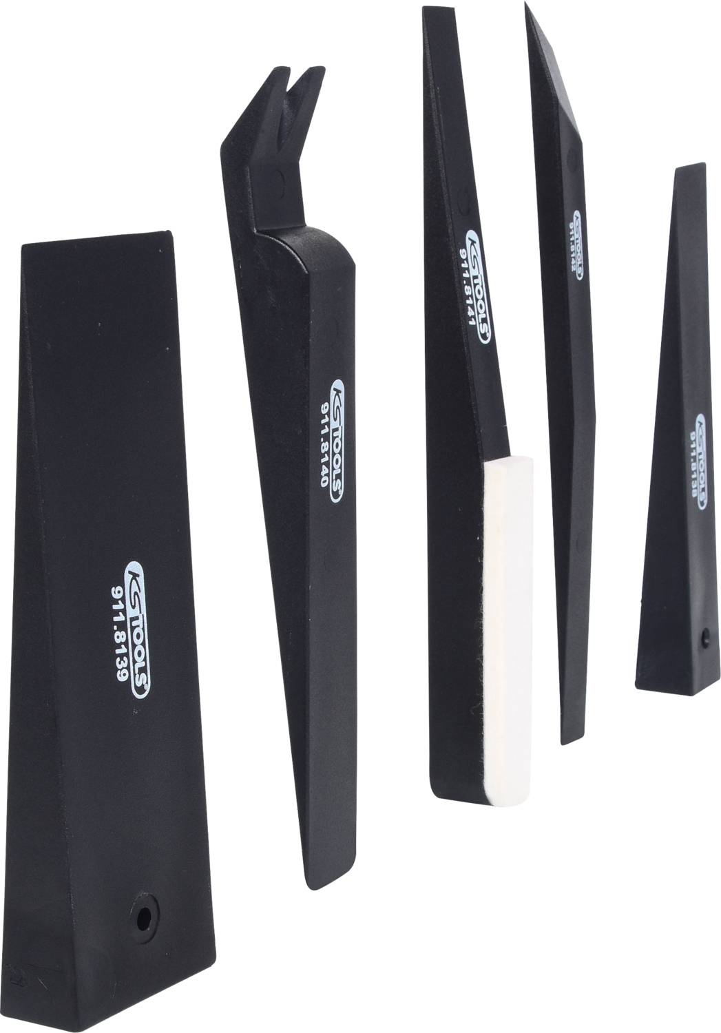 KS Tools Kunststoffkeil-Satz, 5-tlg schlagfest 911.8160