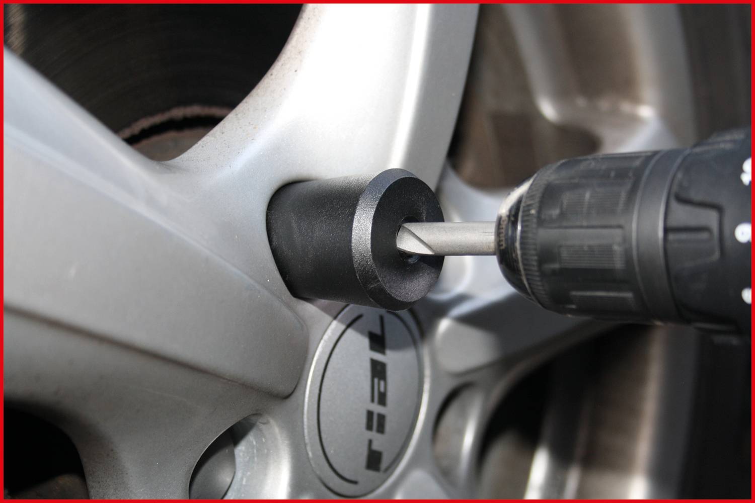 Felgenschloss-Ausbohr-Satz, 16-tlg KS Tools 913.1484