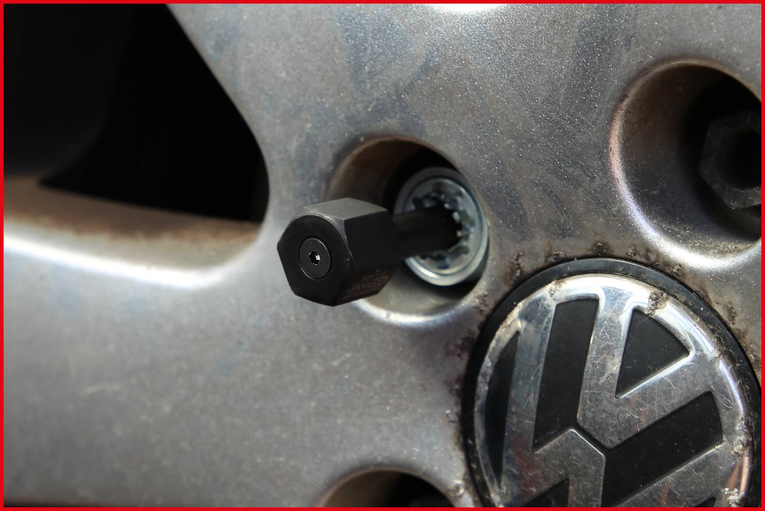 Felgenschloss-Ausbohr-Satz, 16-tlg KS Tools 913.1484