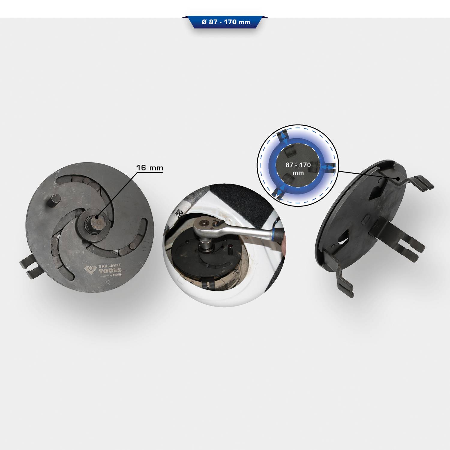 Brilliant Tools BT536006 Universal Tankgeberschlüssel