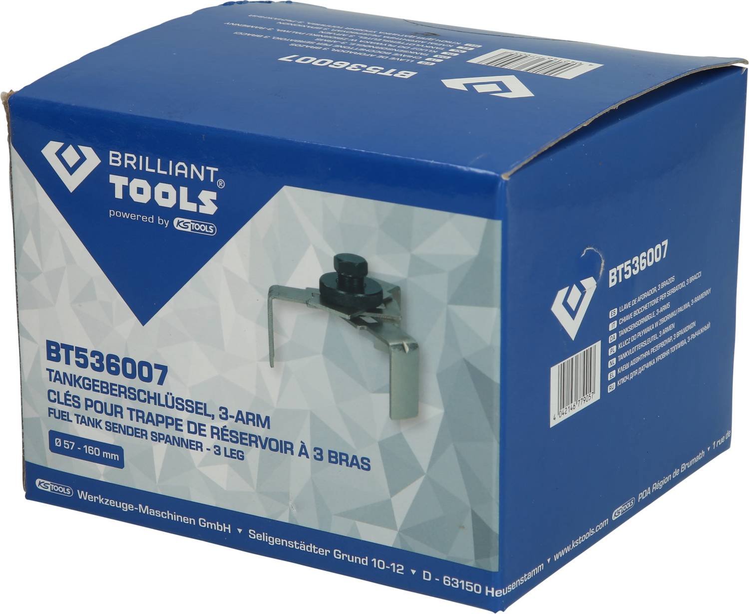 Brilliant Tools BT536007 Tankgeberschlüssel, 3-Arm