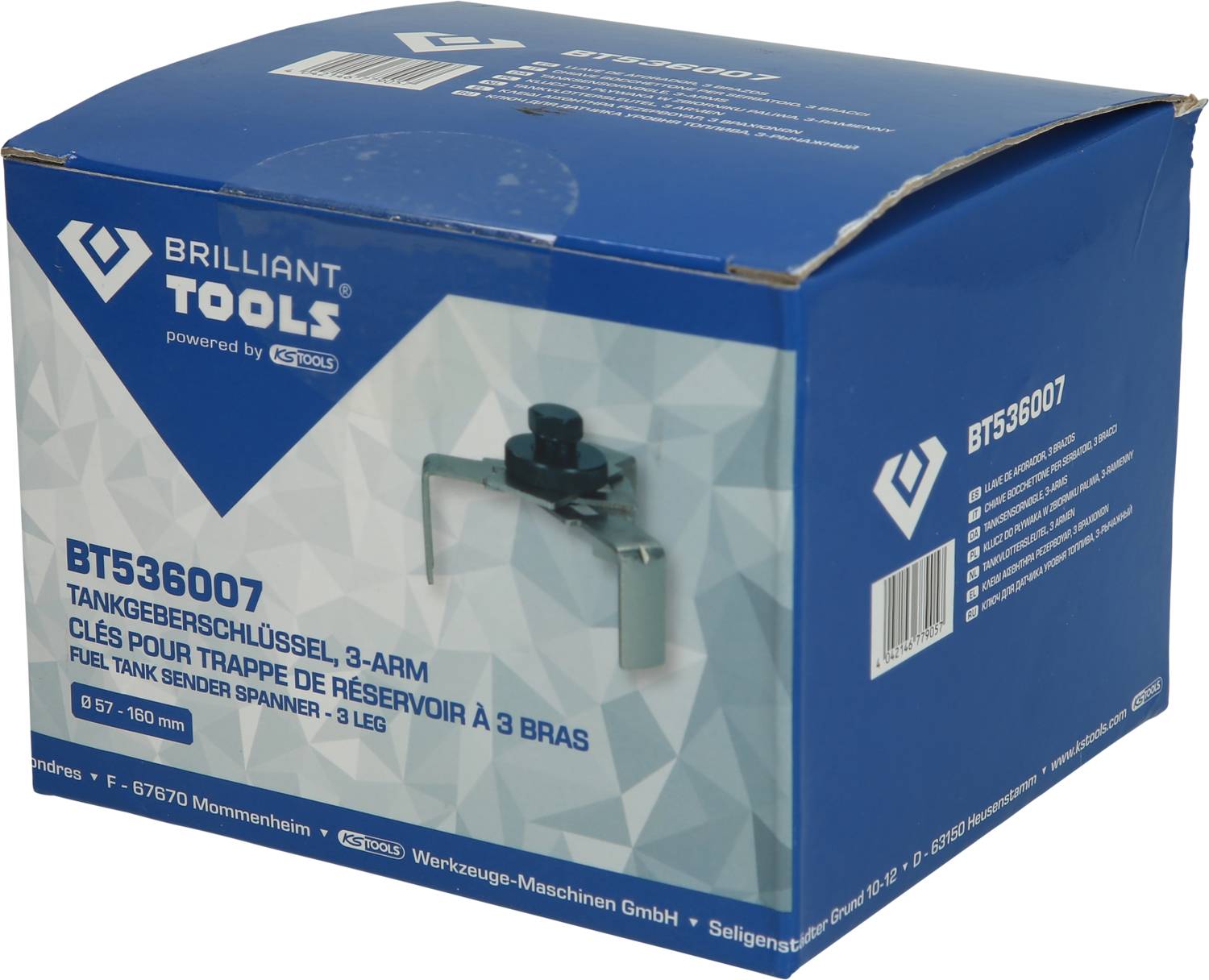 Brilliant Tools BT536007 Tankgeberschlüssel, 3-Arm