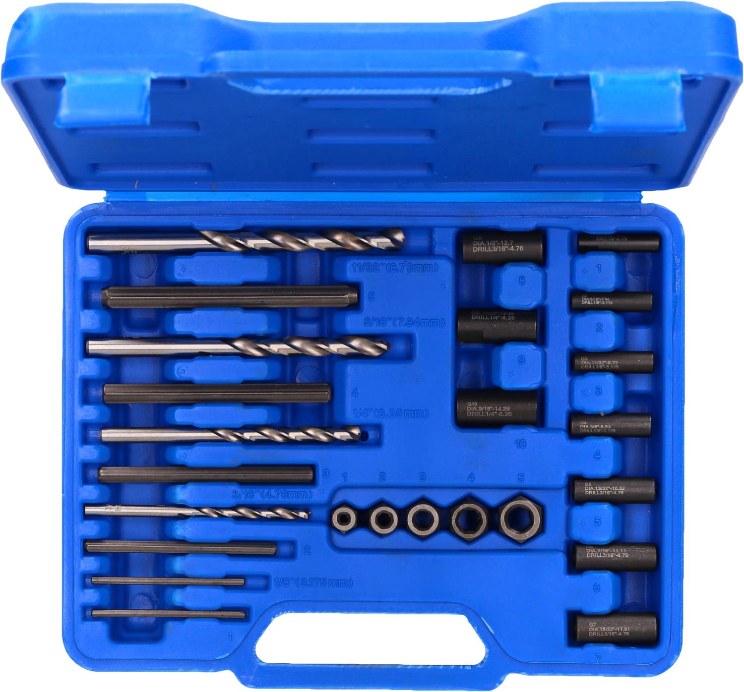 Brilliant Tools BT541900 HSS Schraubenausdreher-Satz, 25-tlg