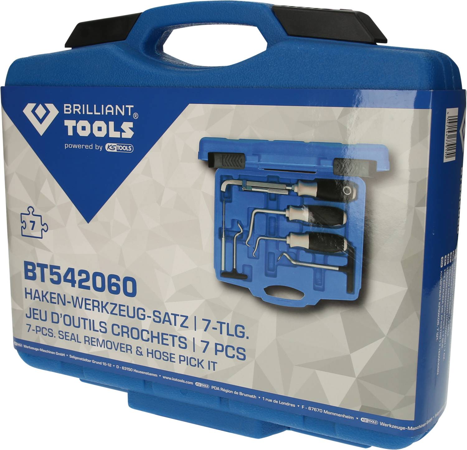 Brilliant Tools BT542060 Haken-Werkzeug-Satz, 7-tlg
