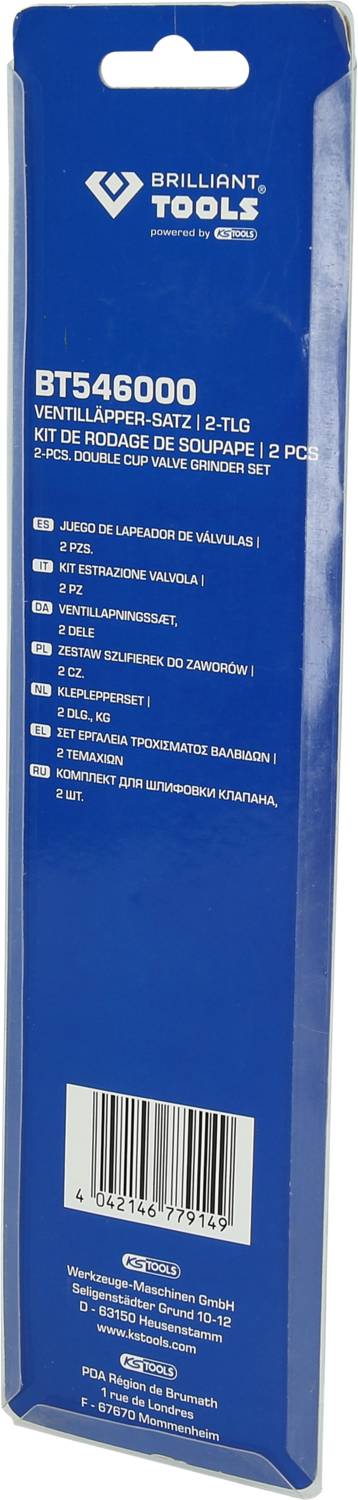 Brilliant Tools BT546000 Ventilläpper-Satz, 2-tlg