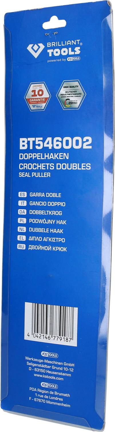 Brilliant Tools BT546002 Doppelhaken