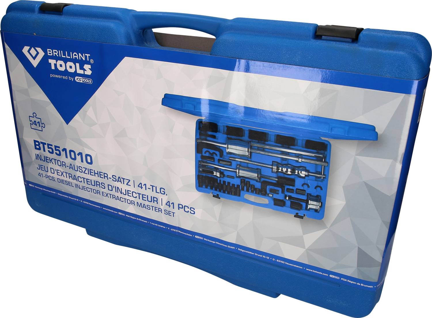 Brilliant Tools BT551010 Injektor-Auszieher-Satz, 41-tlg
