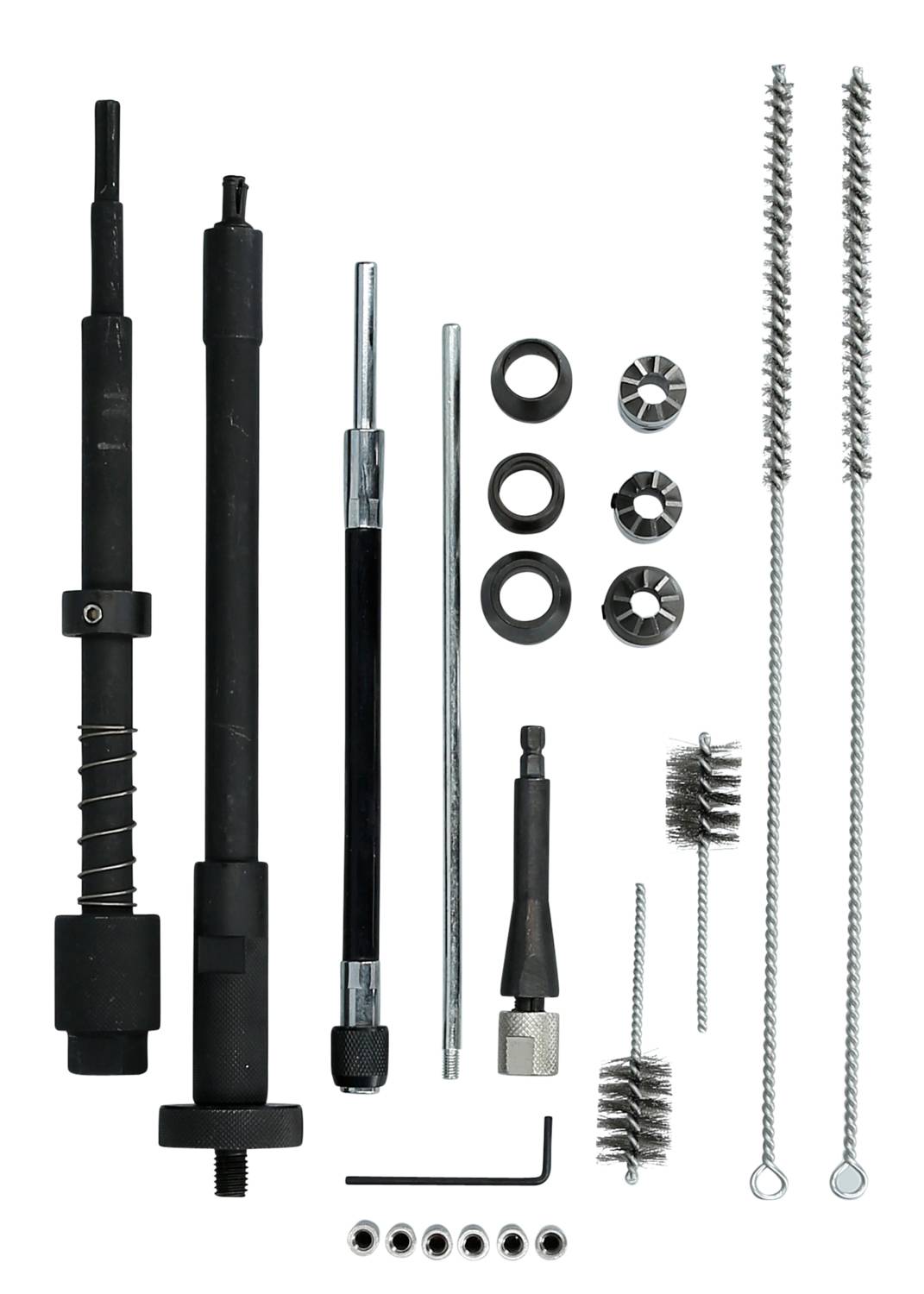 Brilliant Tools BT551300 Injektorsitz- und Schacht-Reinigungs-Satz, 21-tlg