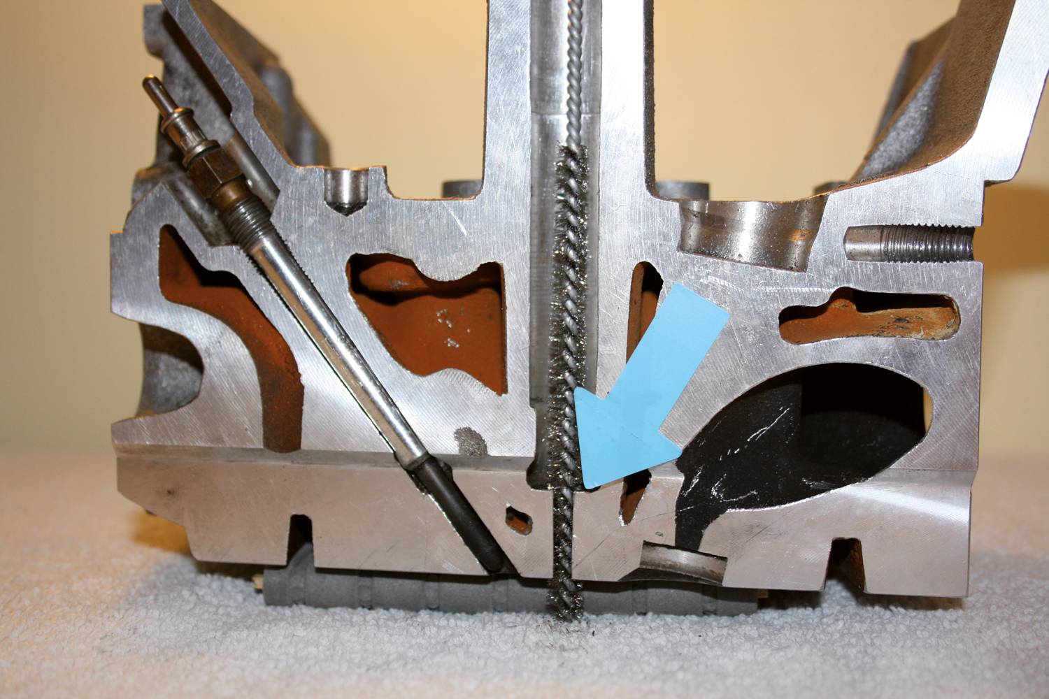 Brilliant Tools BT551380 Injektorsitz- und Schacht-Reinigungs-Satz, 14-tlg