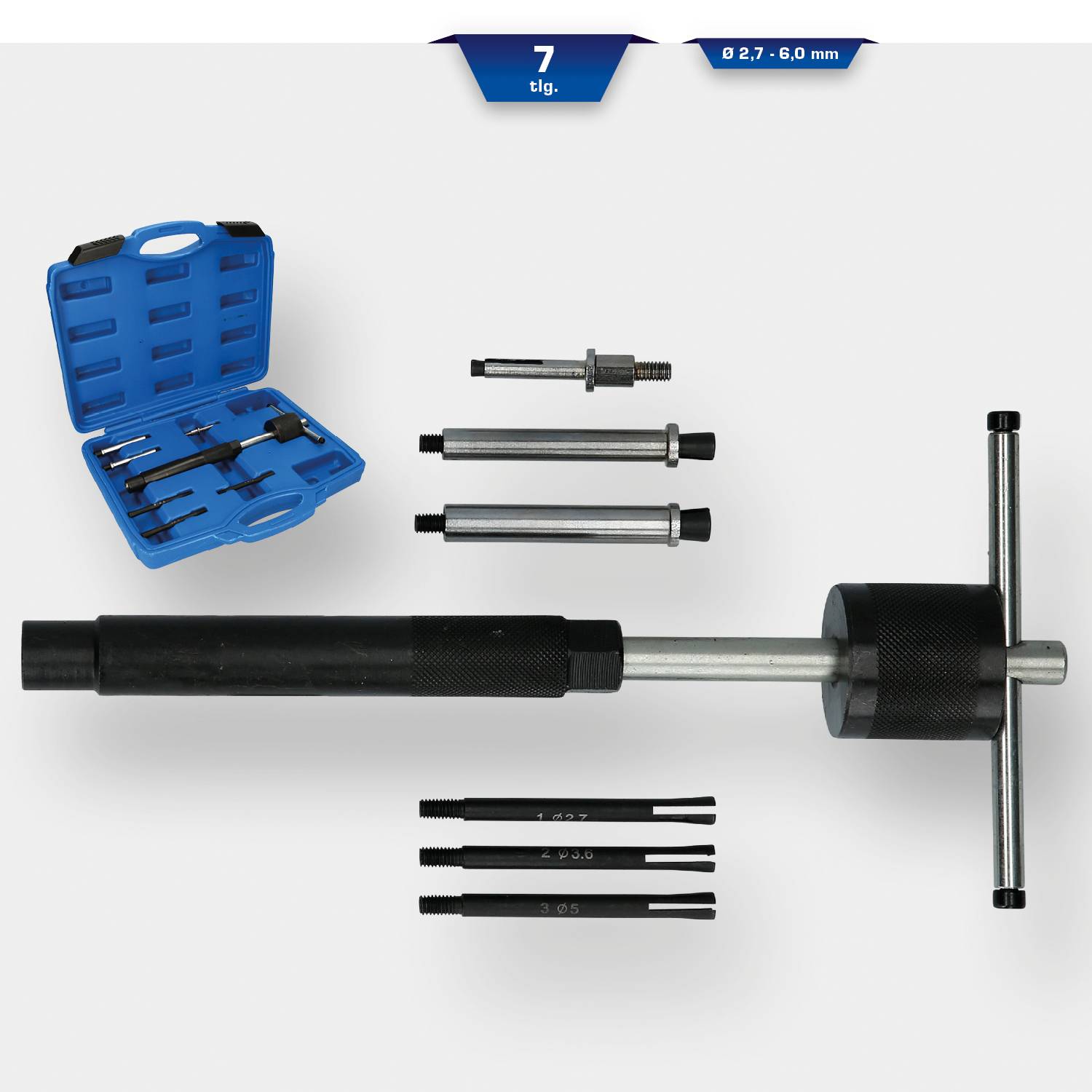 Brilliant Tools BT561010 Glühkerzen-Werkzeug-Satz, 7-tlg