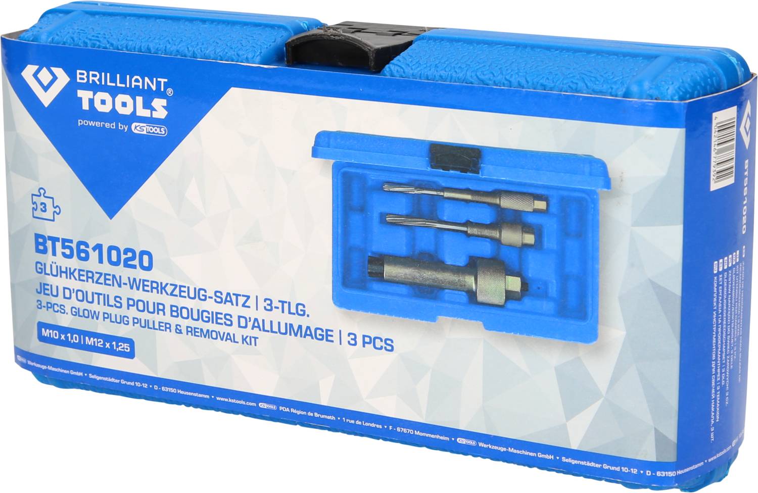 Brilliant Tools BT561020 Glühkerzen-Werkzeug-Satz, 3-tlg
