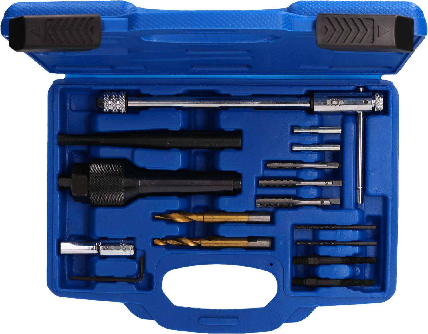 Brilliant Tools BT561030 Glühkerzen-Ausbau- und Gewinde-Reparatur-Satz, 16-tlg