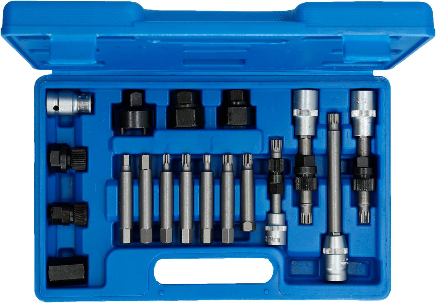 Brilliant Tools BT571020 Lichtmaschinen Bit- und Steckschlüssel-Satz, 18-tlg