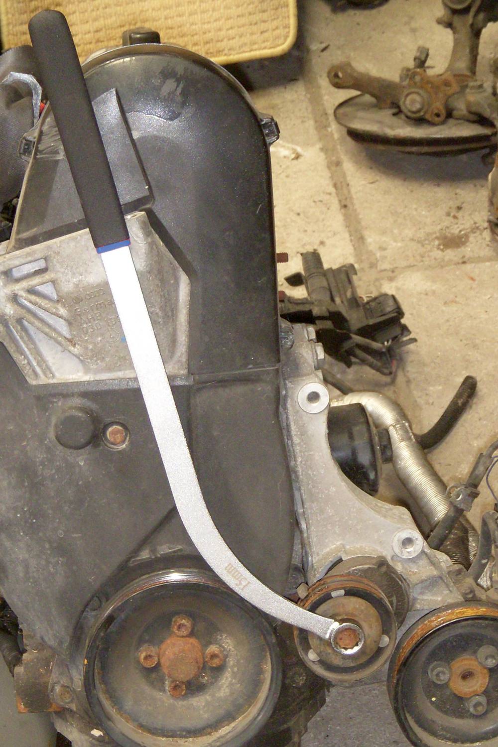 Brilliant Tools BT571060 Keilriemen und Spannrollen-Schlüssel-Satz, 15-tlg