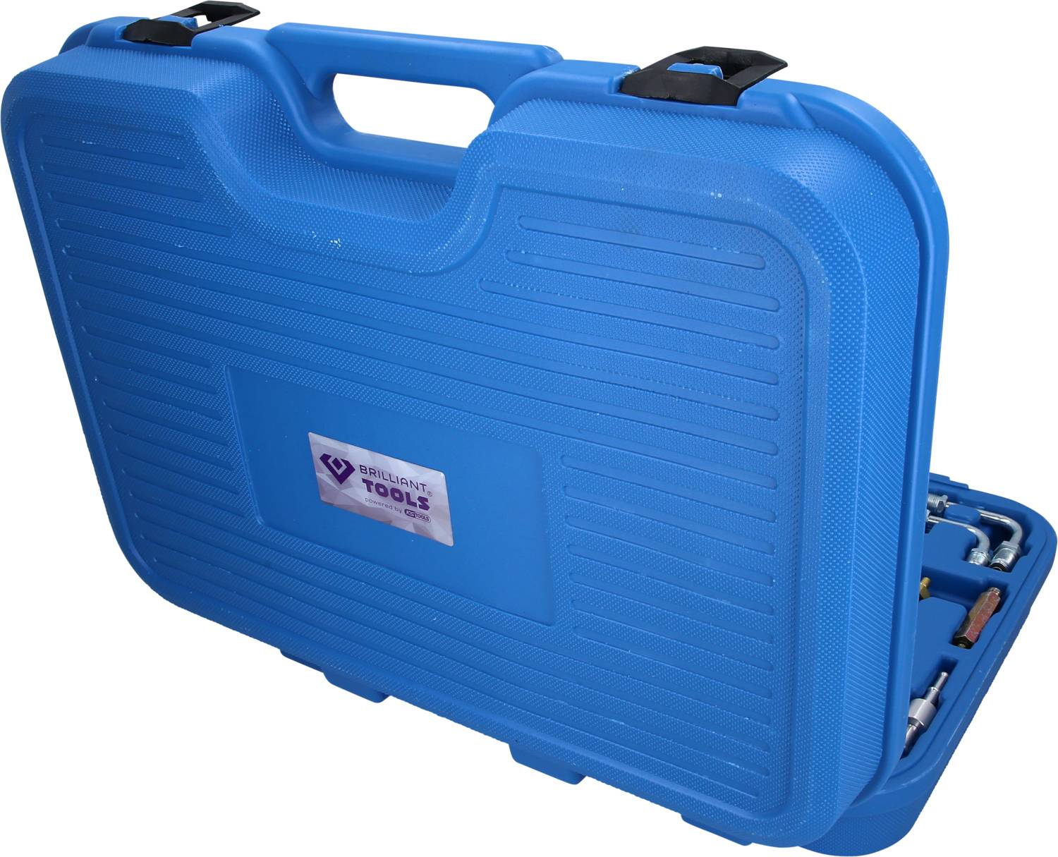 Brilliant Tools BT581400 Benzindruck-Prüfer-Satz, 0 - 10 bar, 44-tlg