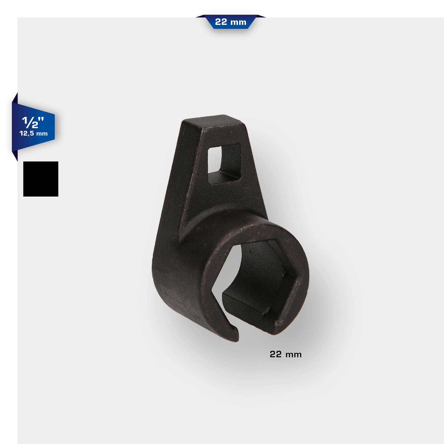 Brilliant Tools BT606000 1/2" Lambdasonden-Stecknuss, extra flach