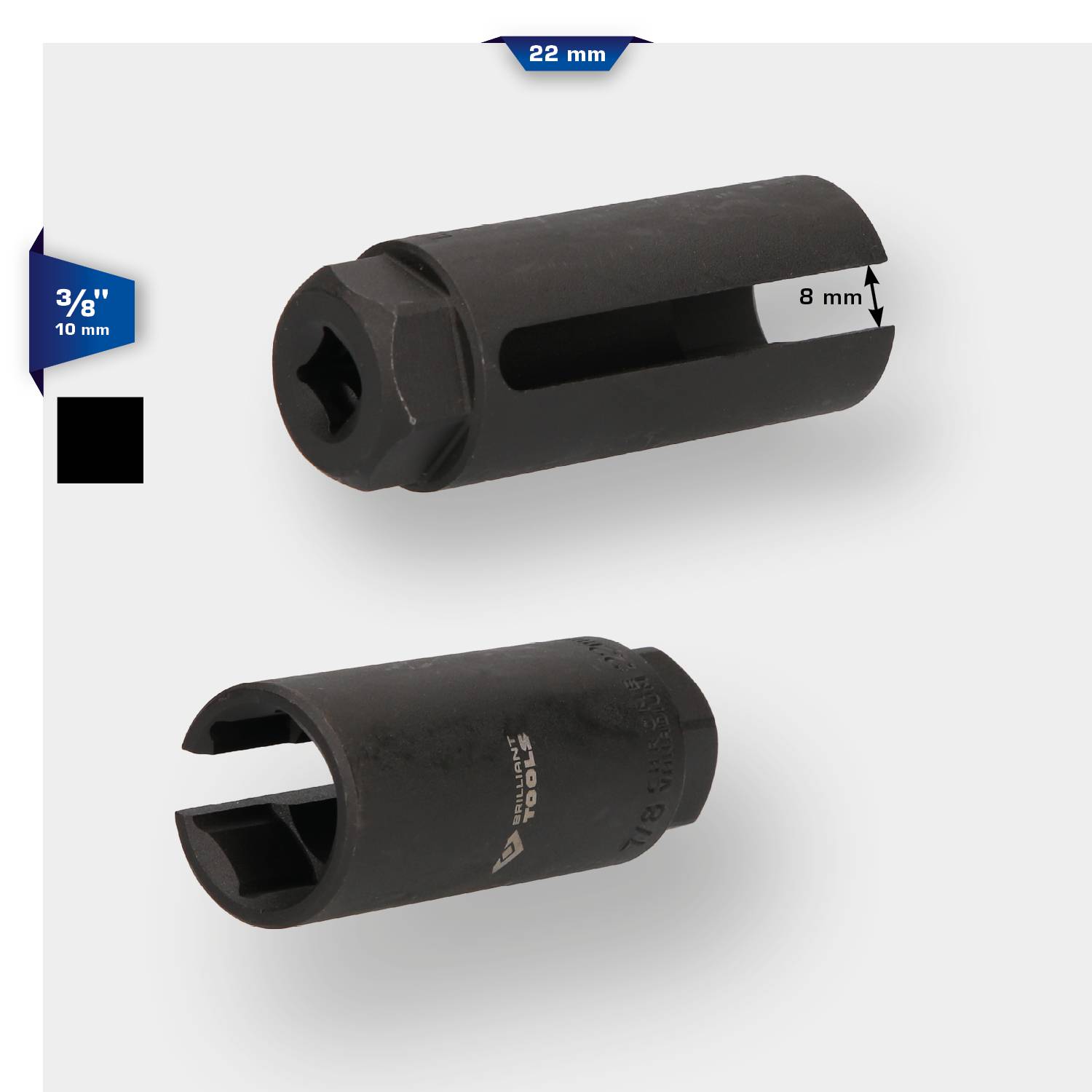 Brilliant Tools BT606002 Lambdasonden-Stecknuss, lang