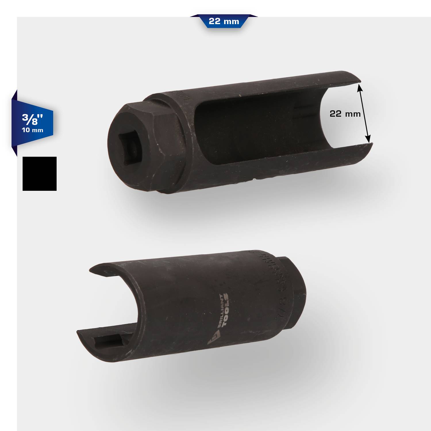 Brilliant Tools BT606003 Lambdasonden-Stecknuss, lang