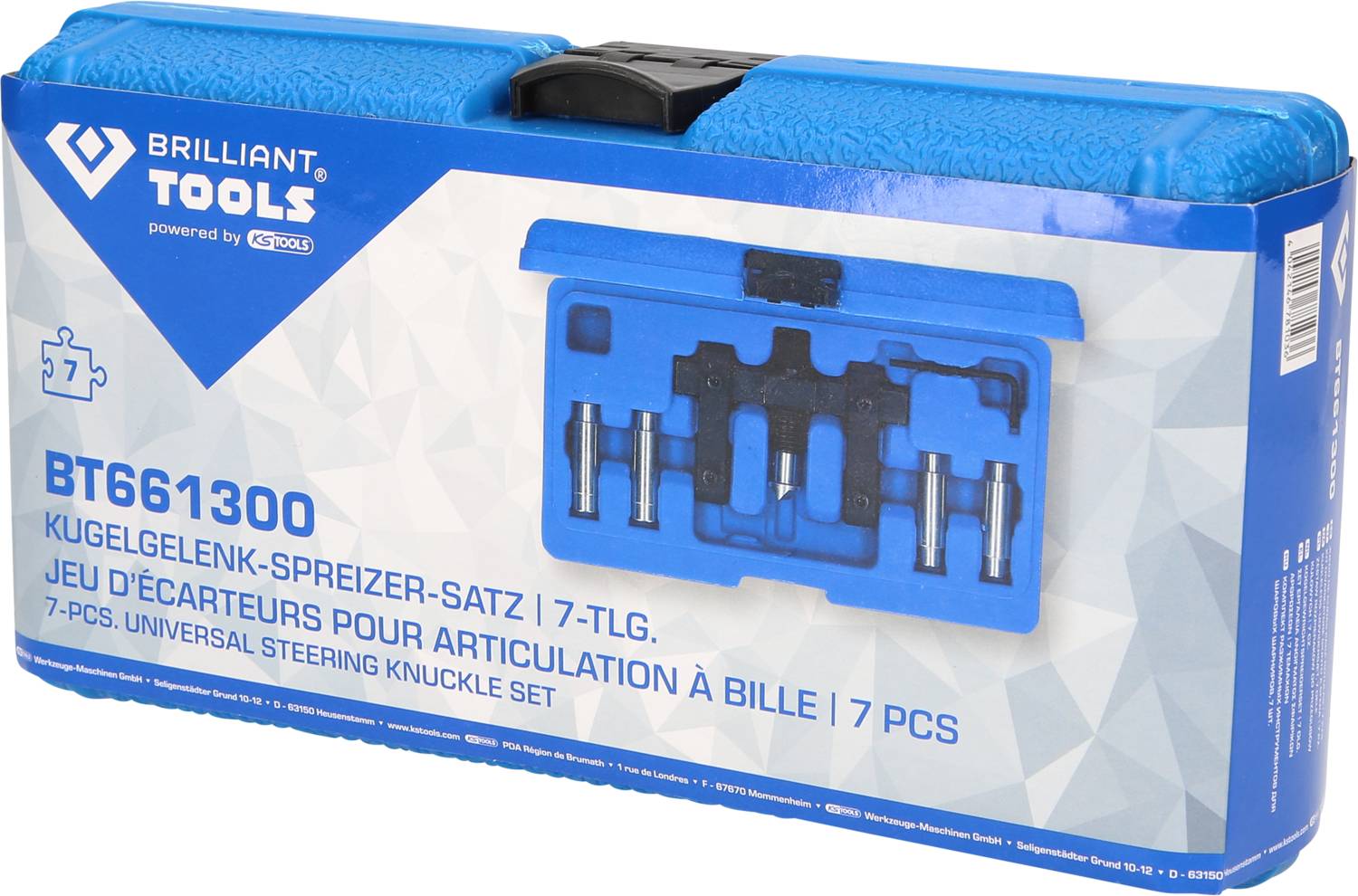 Klemm und Spreizwerkzeug-Satz, 7-tlg Brilliant Tools BT661300