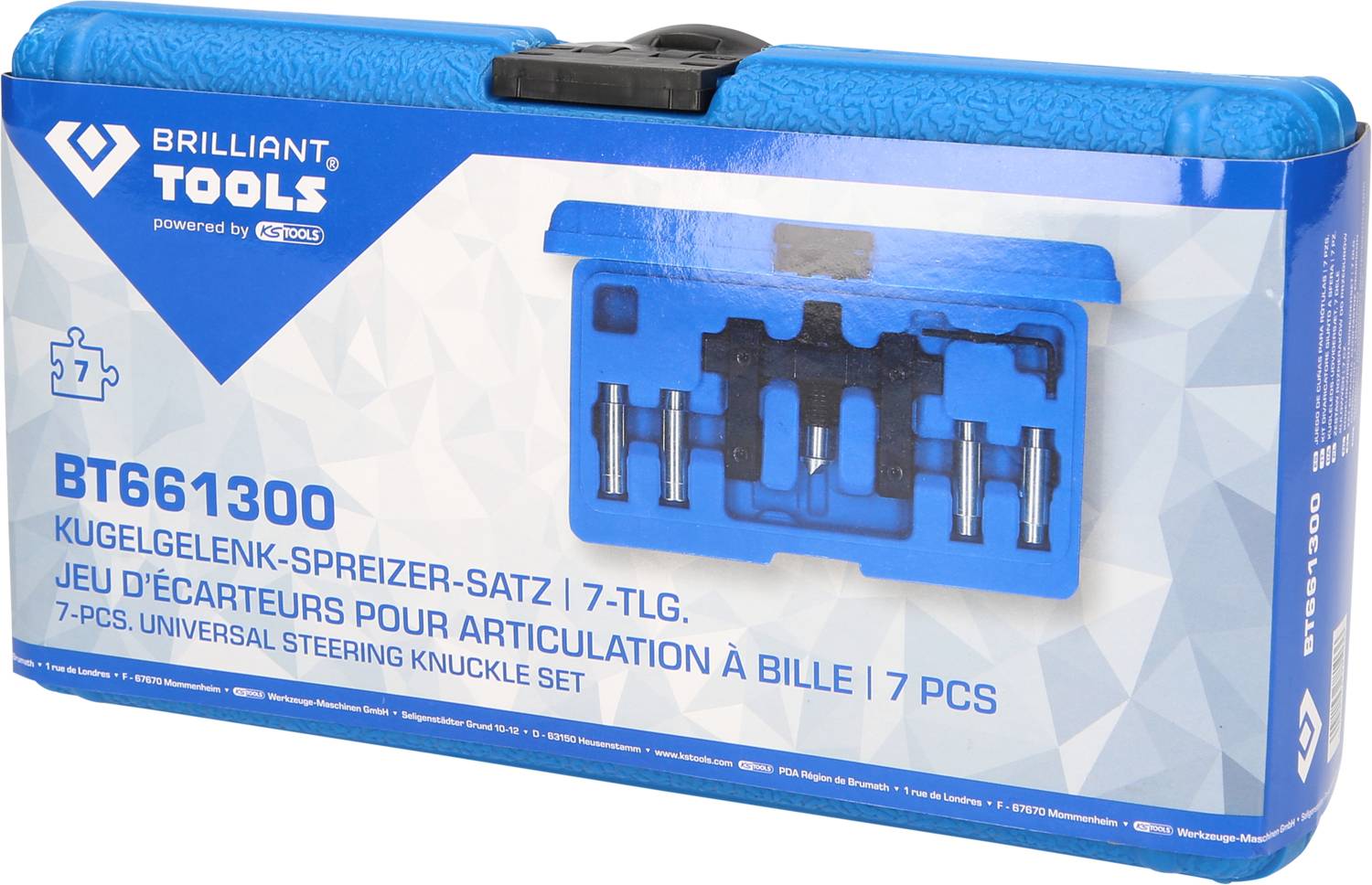 Klemm und Spreizwerkzeug-Satz, 7-tlg Brilliant Tools BT661300