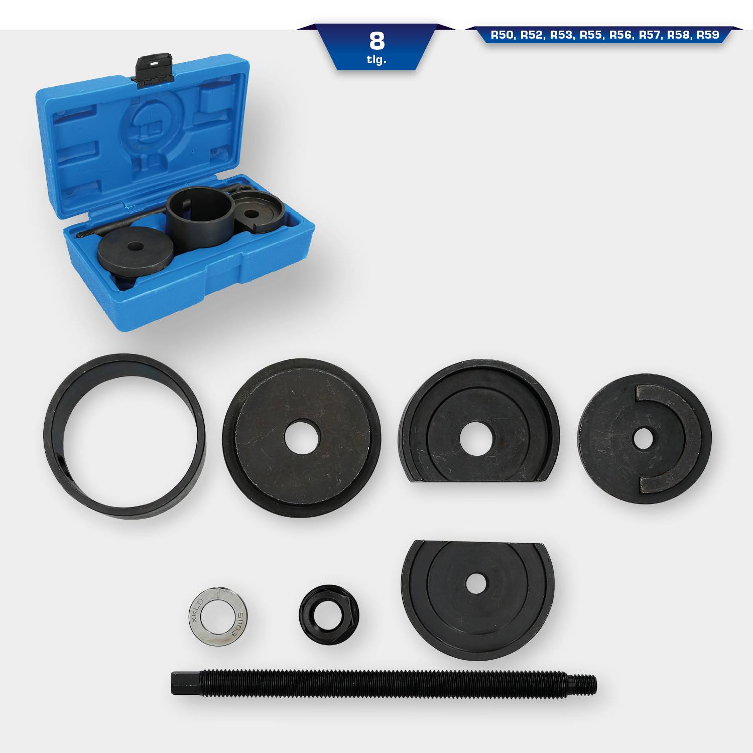 Silentlager-Werkzeug-Satz, für BMW Mini, 7-tlg Brilliant Tools BT671850