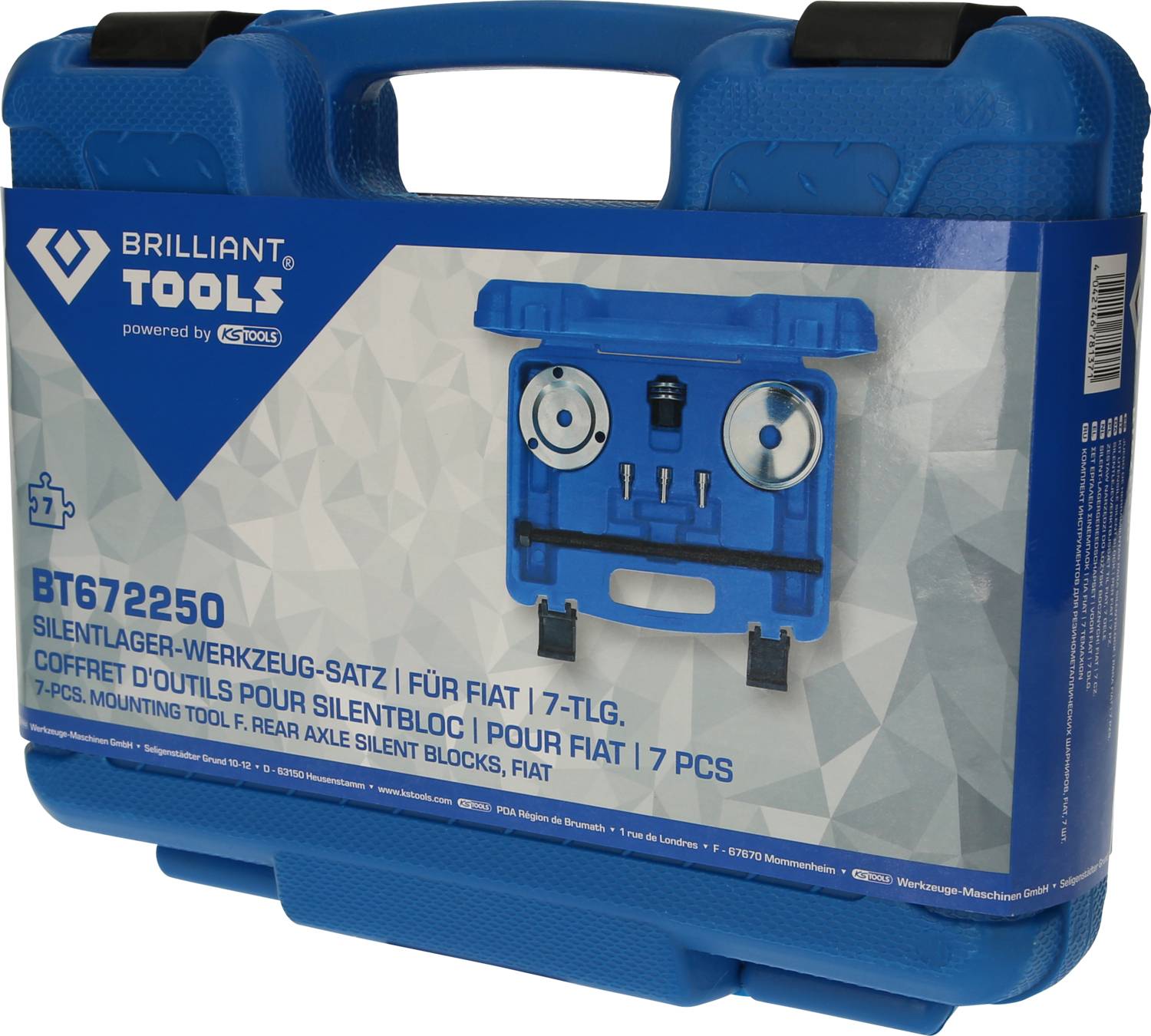 Silentlager-Werkzeug-Satz, für Fiat, 7-tlg Brilliant Tools BT672250