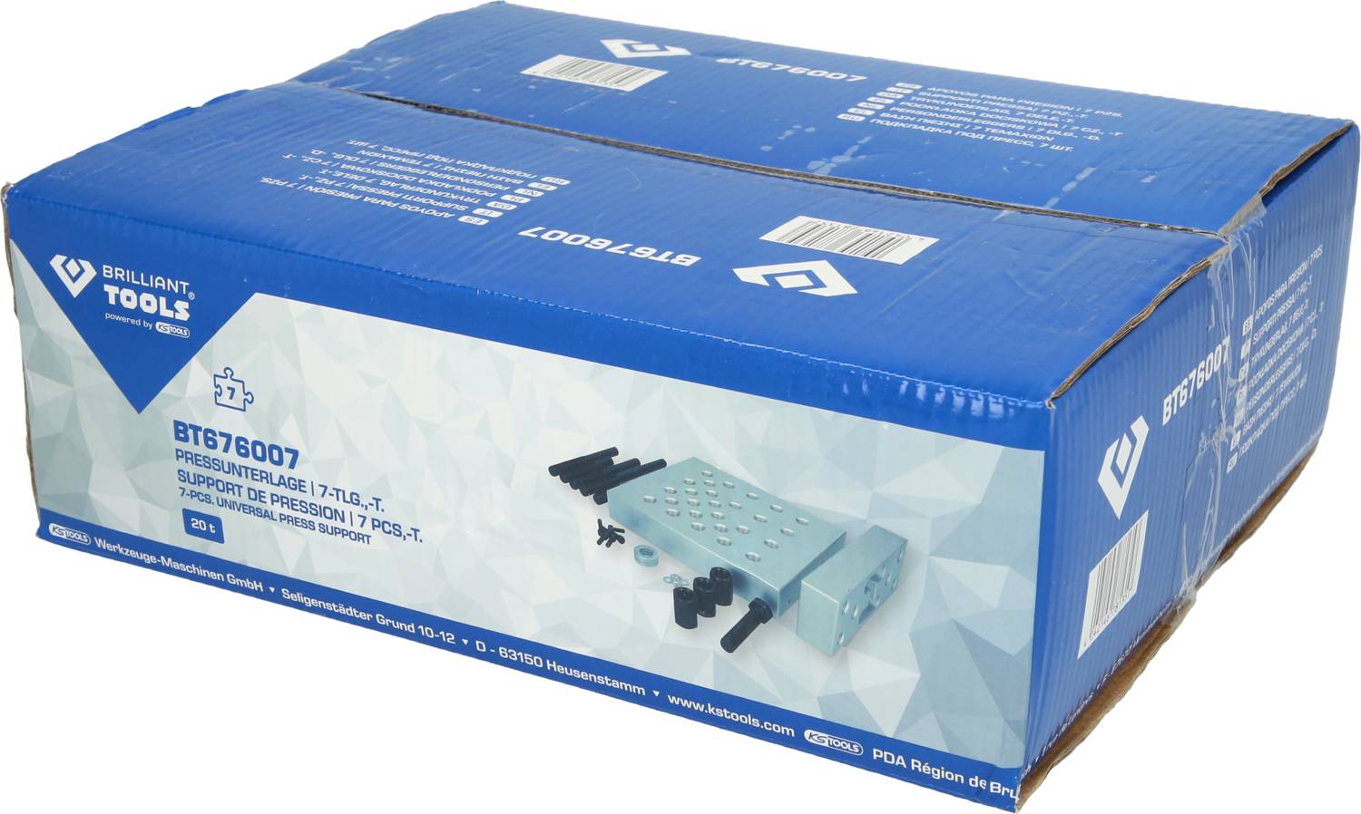 Pressunterlage, 24-tlg Brilliant Tools BT676007