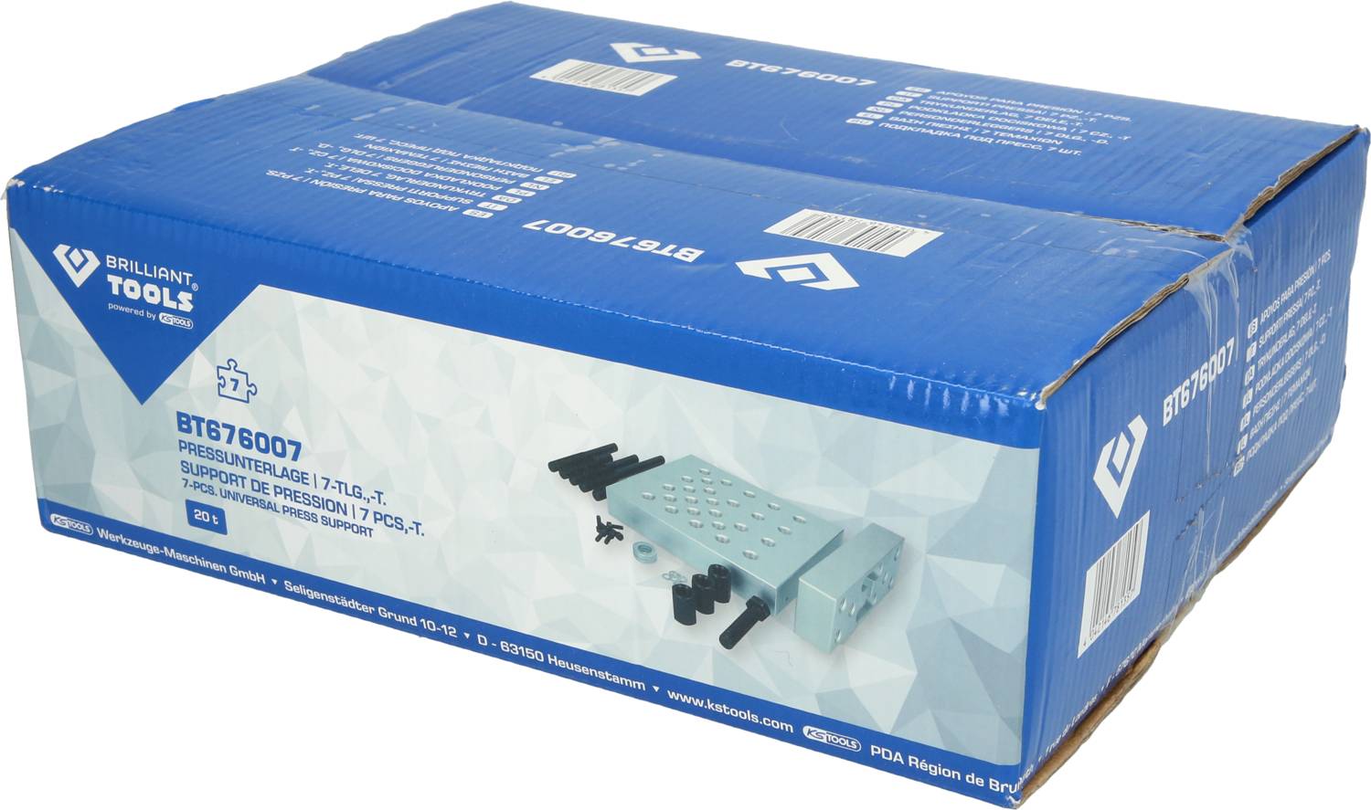 Pressunterlage, 24-tlg Brilliant Tools BT676007