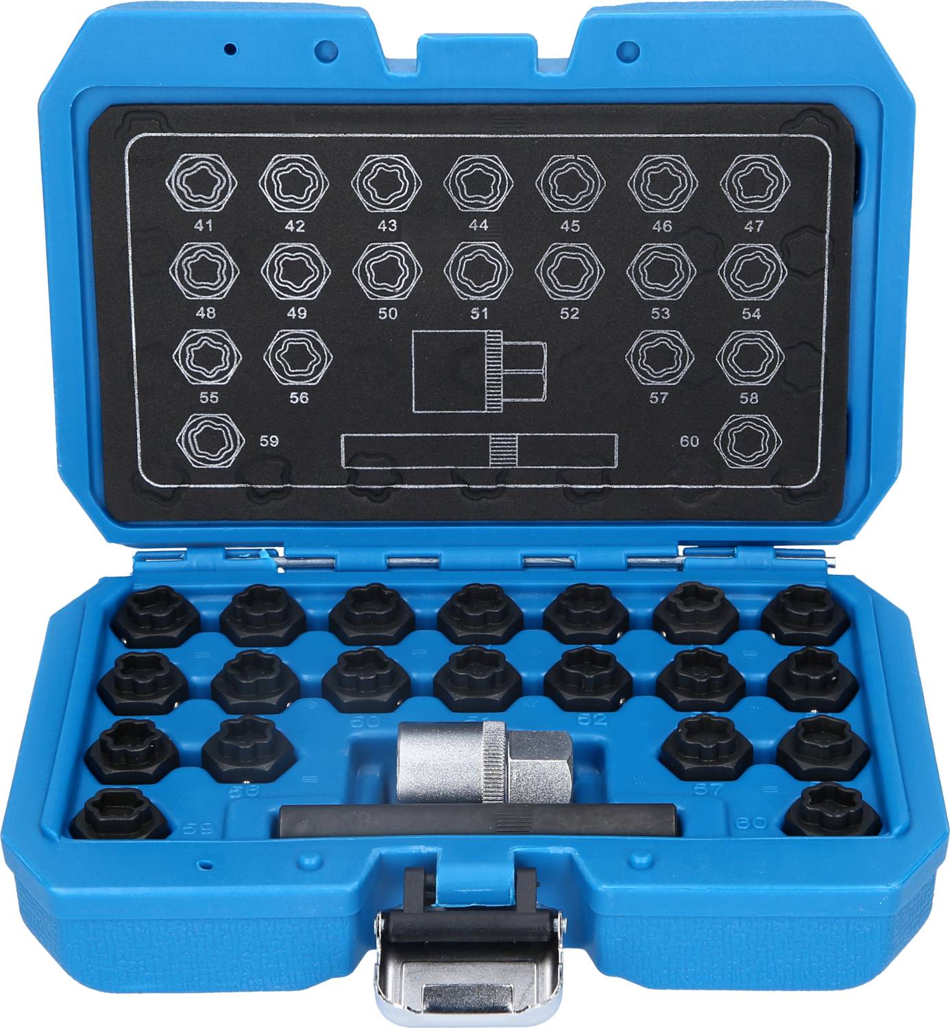 Brilliant Tools Felgenschloss-Sortiment für BMW, 22-tlg BT691050