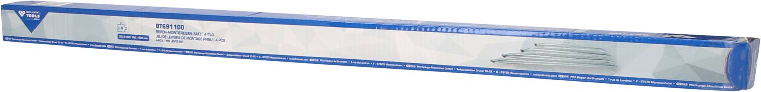 Reifen-Montiereisen-Satz, 4-tlg Brilliant Tools BT691100
