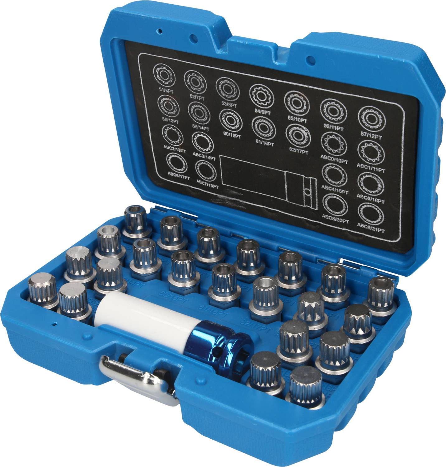 Felgenschloss-Sortiment für VW, 23-tlg Brilliant Tools BT691260