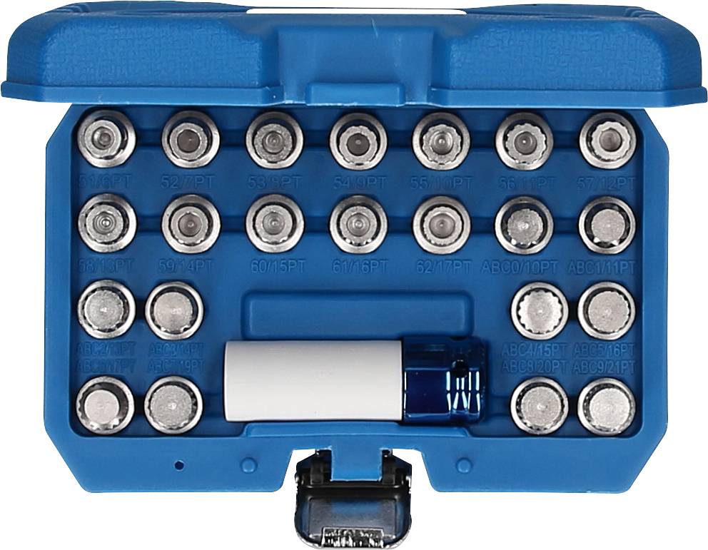 Brilliant Tools Felgenschloss-Sortiment für VW, 23-tlg BT691260
