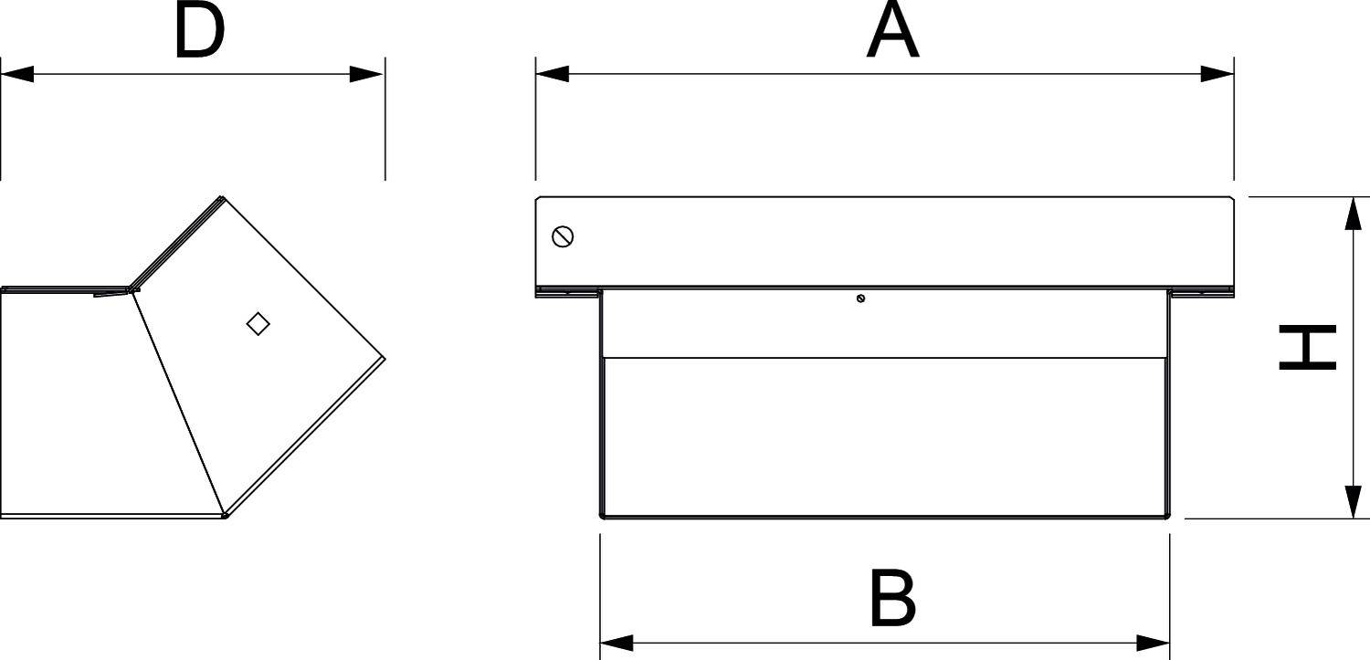 OBO Bettermann 7216451 Eckkanal 1St.
