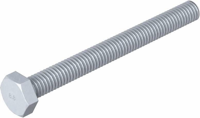 OBO Bettermann Sechskantschraube 6 mm 60 mm Stahl 100 St.