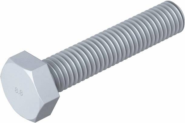OBO Bettermann Sechskantschraube 8 mm 40 mm Stahl 100 St.
