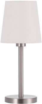 Brumberg 58167150 58167150 LED-Tischlampe Glühlampe 60W Nickel