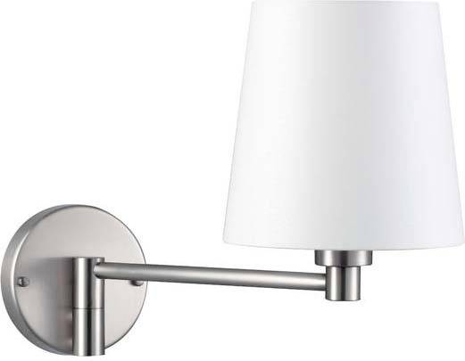 Brumberg 58171150 58171150 Wandleuchte E27 60W Nickel
