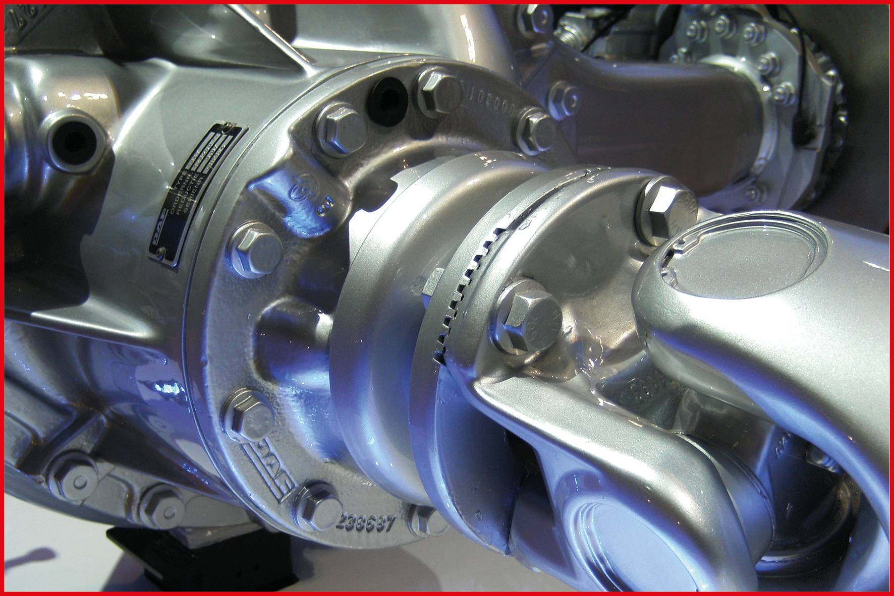 KS Tools 450.0367 12-kant Bremsscheiben-Stecknuss für SAF, 15mm