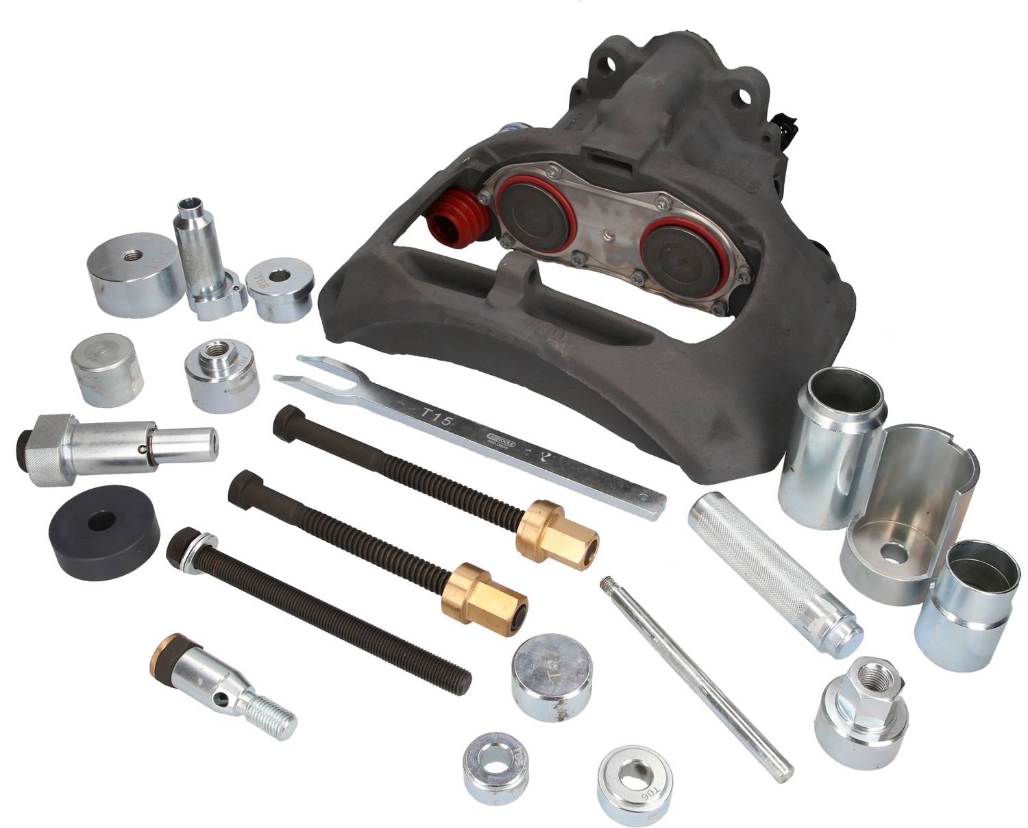 KS Tools 460.0905 Bremssattel-Instandsetzungs-Koffer, 24-tlg