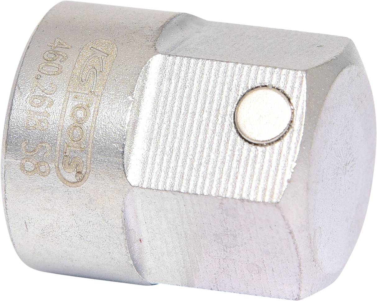 KS Tools 460.2618 Spezialeinsatz 4-kant mit Magnet, 8,0 mm, für SAF und Knorr Sättel