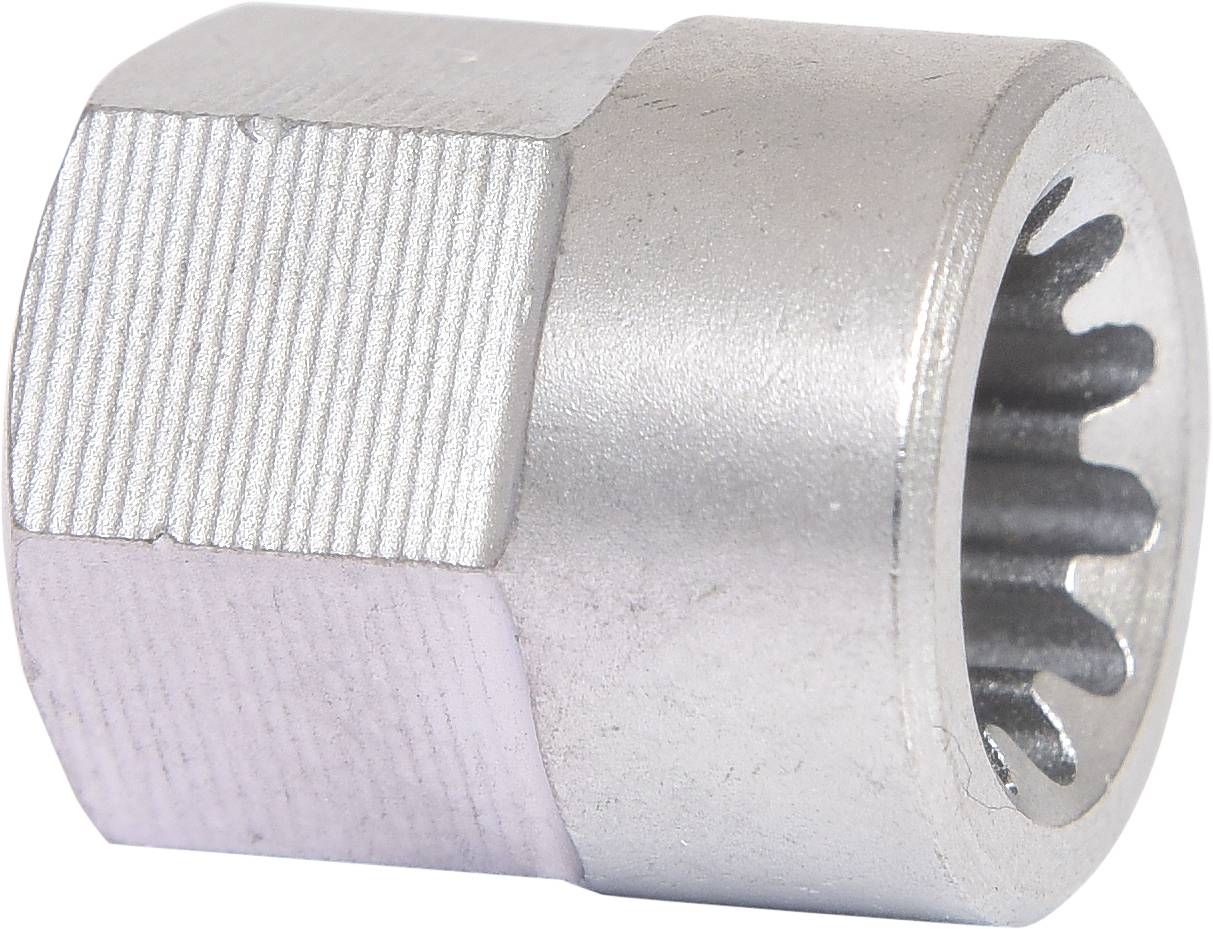 KS Tools 460.2619 Spezialeinsatz Vielzahn M9 mit Magnet, für SAF und Knorr Sättel