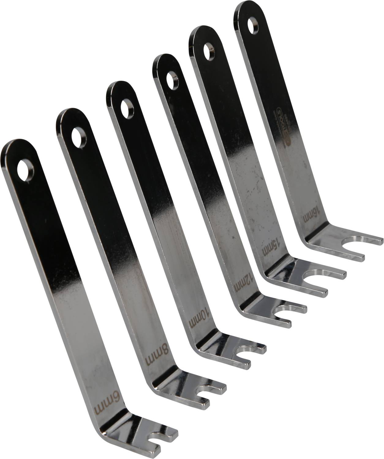 KS Tools 460.4420 Druckluft-Schnellverbinder-Lösewerkzeug-Satz, 6-tlg