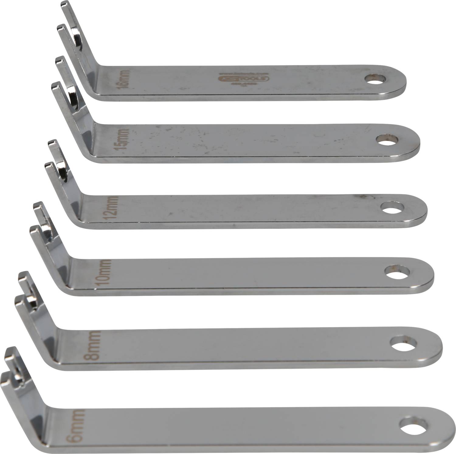 KS Tools 460.4420 Druckluft-Schnellverbinder-Lösewerkzeug-Satz, 6-tlg
