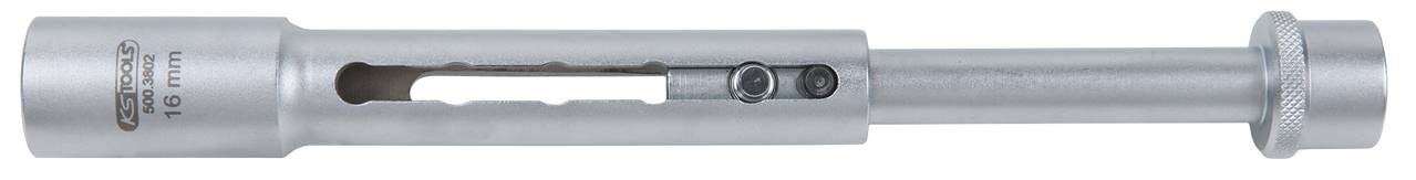 KS Tools 500.3803 3/8" Teleskop-Zündkerzen-Stecknuss, 21mm