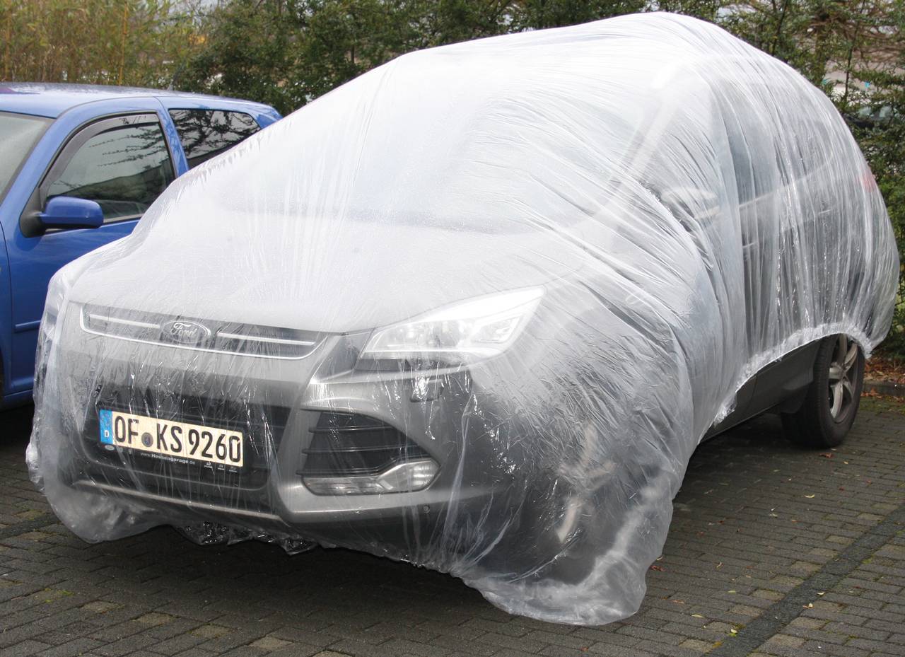 KS Tools Fahrzeugschoner (L x B) 6.50m x 3.50m Passend für (Auto-Marke): Universal