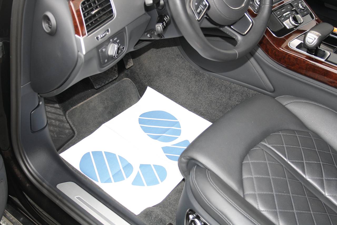 KS Tools 500.8086 Einweg-Fußmatte