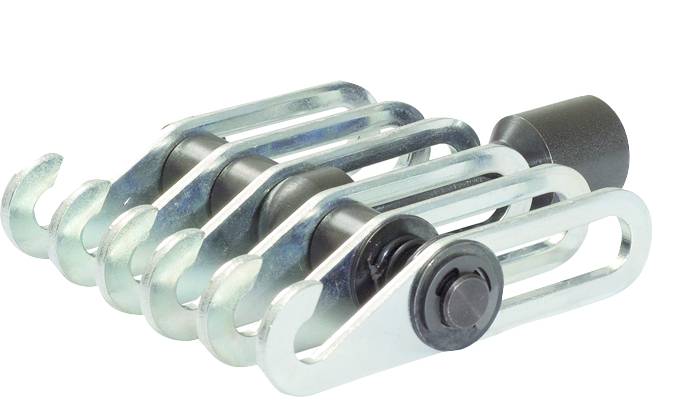 KS Tools 500.8534 Multihakenkopf mit 6 Krallen, Anschluss IG M14x1,5