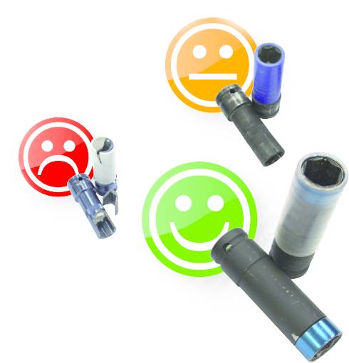 KS Tools SlimPOWER Impact-Stecknuss-Satz, extra lang, 2-tlg, 1/2", 17+19mm 515.0621