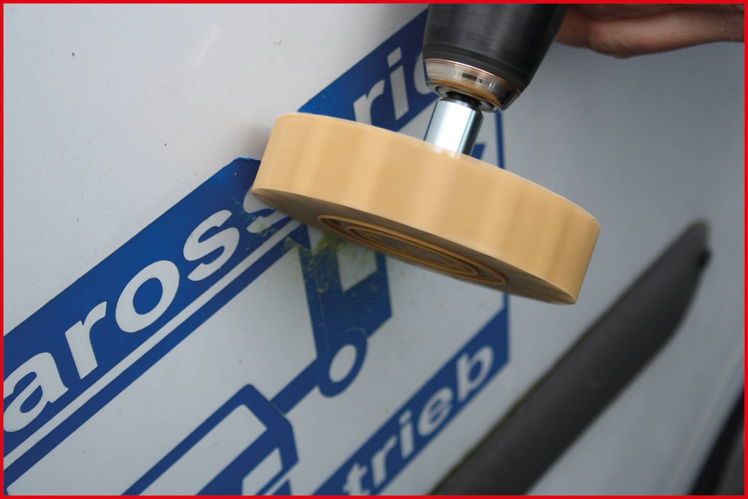 KS Tools 515.1247 Folienradierer mit Lamellen